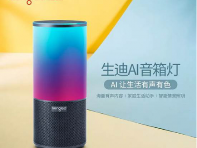 让生活有声有色! DuerOS联合生迪发布智能音箱灯 解锁AI+家居照明新模式